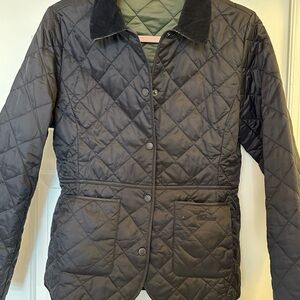 Barbour Black Lightweight Quilted Utility Jacket